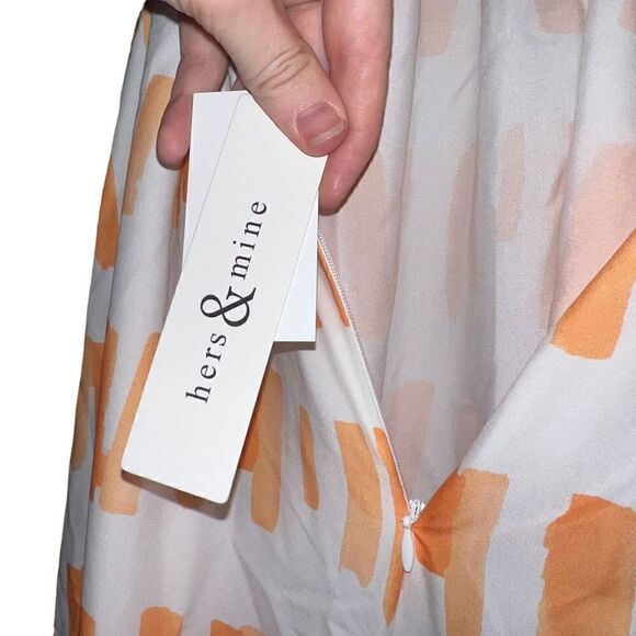 NWT HERS & MINE Multi-Color Parachute Jumpsuit Size Medium - Picture 7 of 12